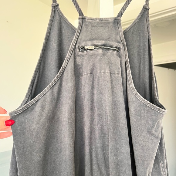 Free People Movement Hot Shot Onesie in Washed Black- M - Picture 10 of 14